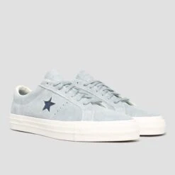 Converse One Star Pro OX Shoes Tidepool Grey / Navy / Egret 8 Converse One Star Pro OX Shoes Tidepool Grey / Navy / Egret -Slam City Shop converse footwear converse one star pro ox shoes tidepool grey navy egret 30092204638278