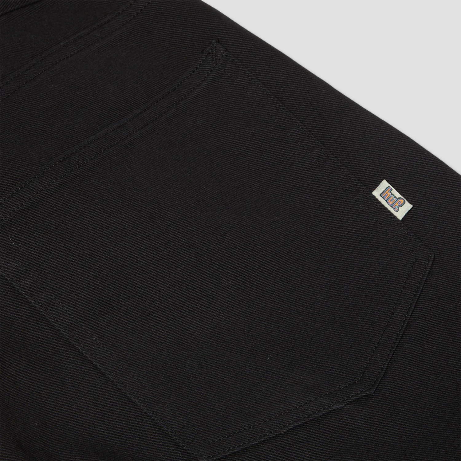 HUF Cromer Signature Pant Black Washed Denim 4 HUF Cromer Signature Pant Black Washed Denim - Image 4