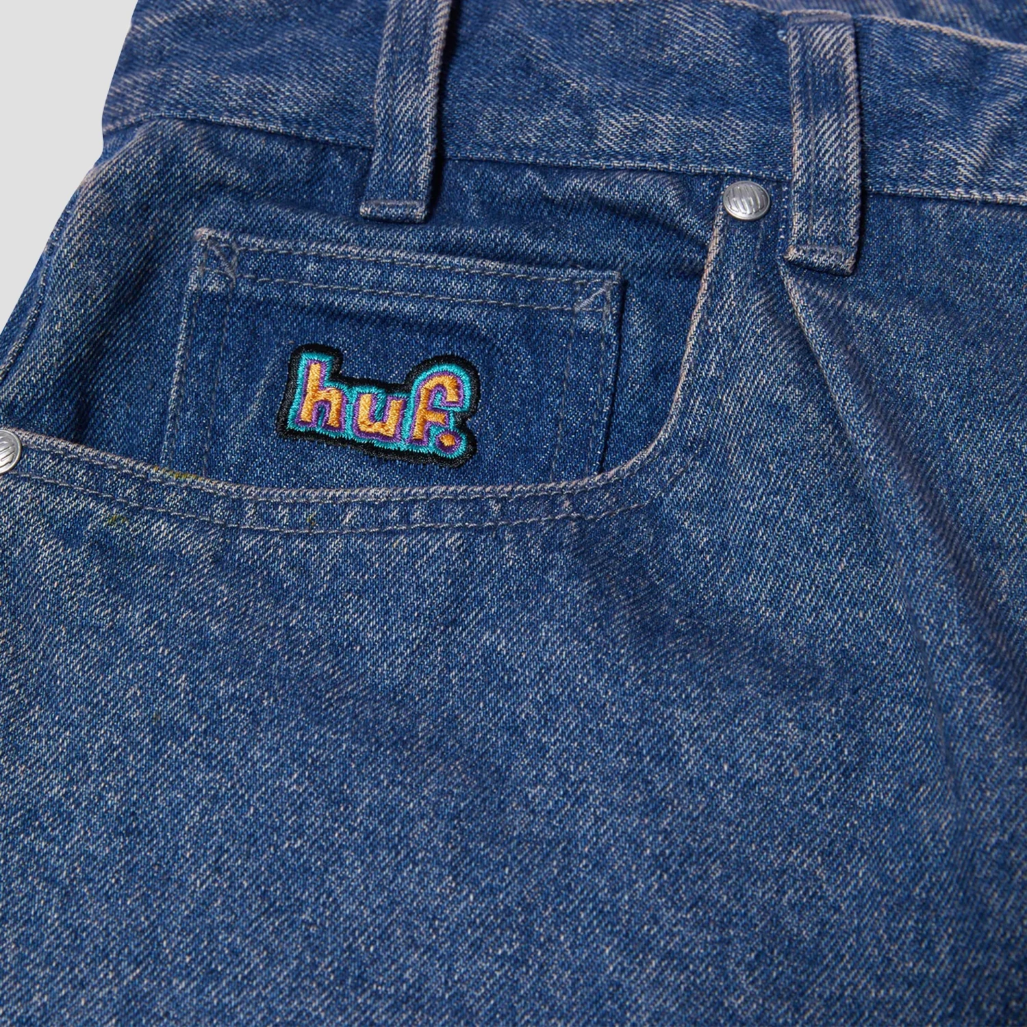 HUF Cromer Washed Pant Blue Night 3 HUF Cromer Washed Pant Blue Night - Image 3