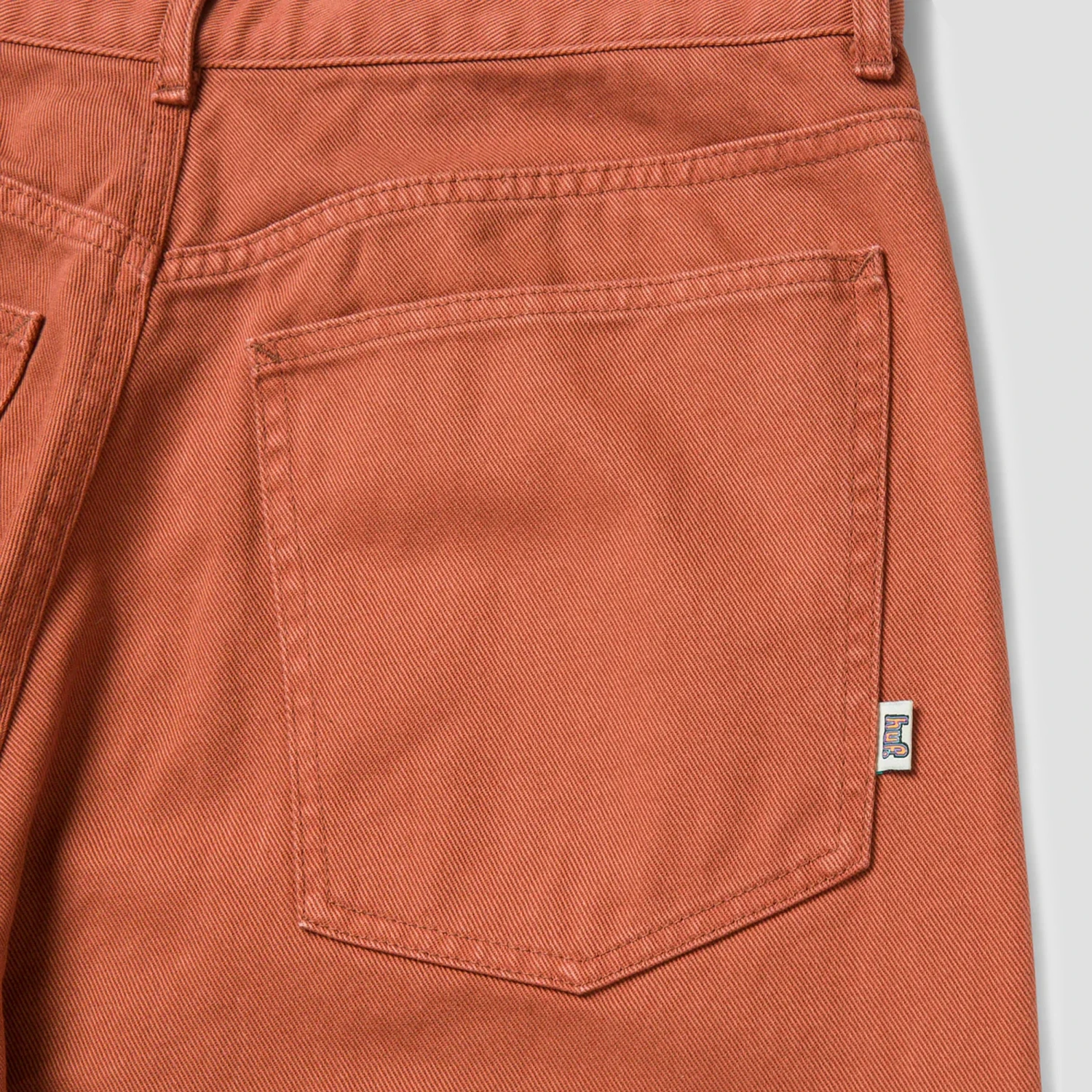 HUF Cromer Signature Pant Washed Brown 4 HUF Cromer Signature Pant Washed Brown - Image 4