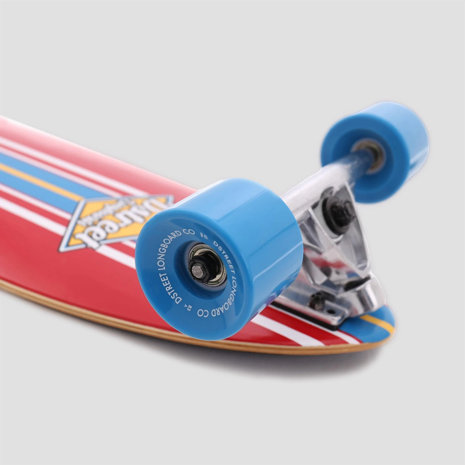 D Street 35 Pintail Ocean Complete Skateboard Cruiser Red 2 D Street 35 Pintail Ocean Complete Skateboard Cruiser Red - Image 2