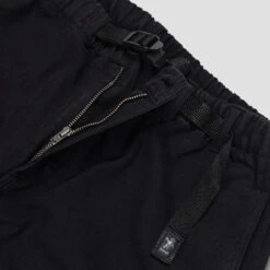 Dancer Belted Simple Knee Pant Black -Slam City Shop dancer belted simple knee pant blk 005