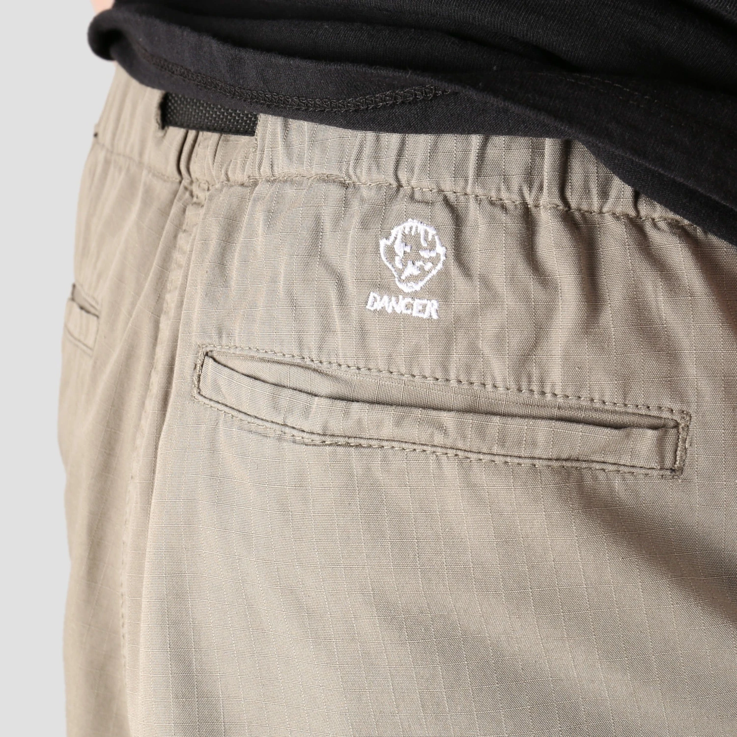 Dancer Belted Simple Pants Grey 4 Dancer Belted Simple Pants Grey - Image 4