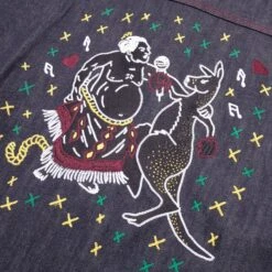 Passport X Evisen Selvedge Denim Workers Club Jacket Raw Denim 12 Passport X Evisen Selvedge Denim Workers Club Jacket Raw Denim -Slam City Shop denim jacket 006