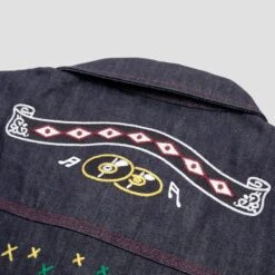 Passport X Evisen Selvedge Denim Workers Club Jacket Raw Denim 13 Passport X Evisen Selvedge Denim Workers Club Jacket Raw Denim -Slam City Shop denim jacket 007