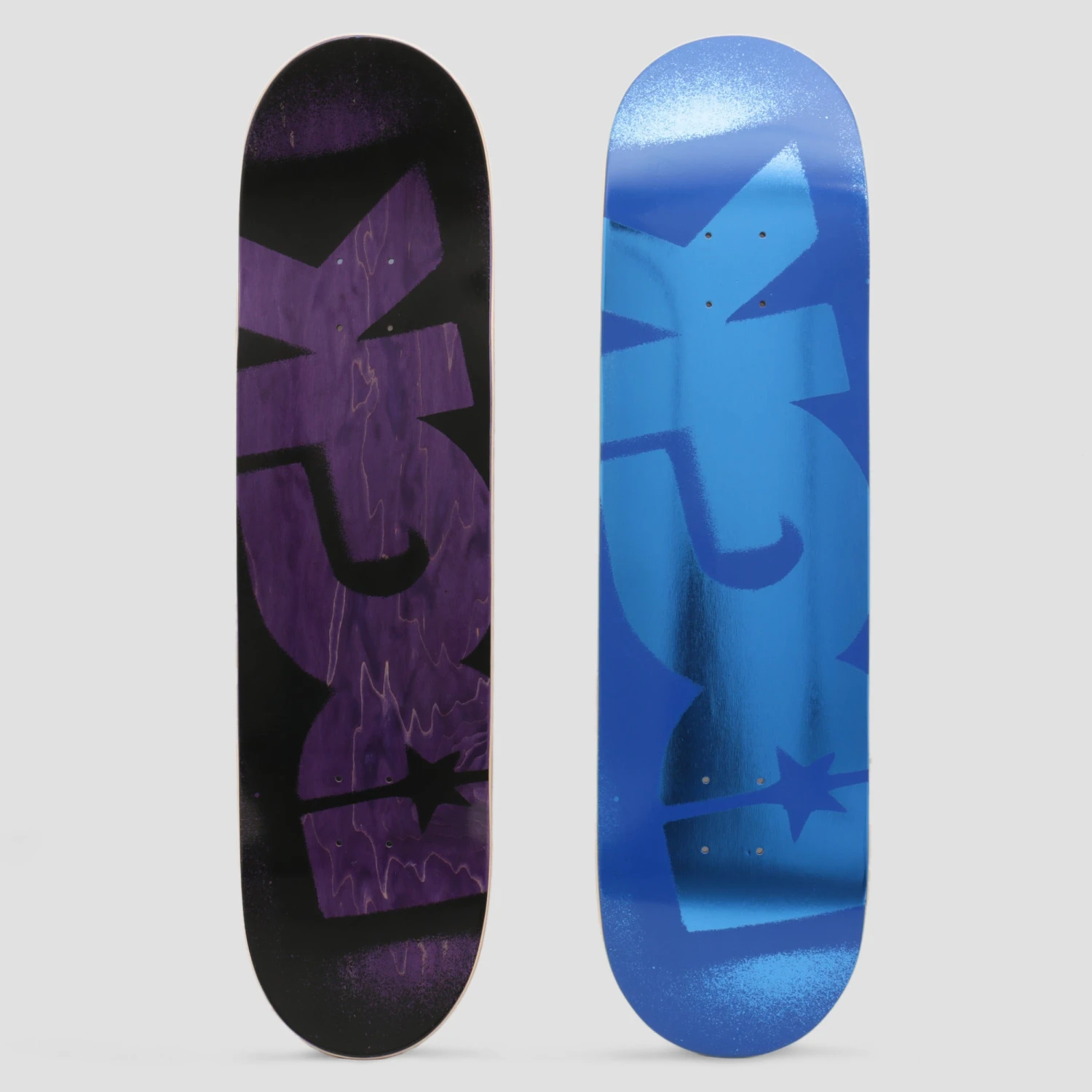 DGK 8.1 OG Logo Skateboard Deck Blue Foil 1 DGK 8.1 OG Logo Skateboard Deck Blue Foil