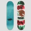 DGK 8.25 Coat Of Arms Skateboard Deck Tie Dye