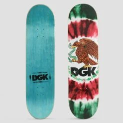 DGK 8.25 Coat Of Arms Skateboard Deck Tie Dye