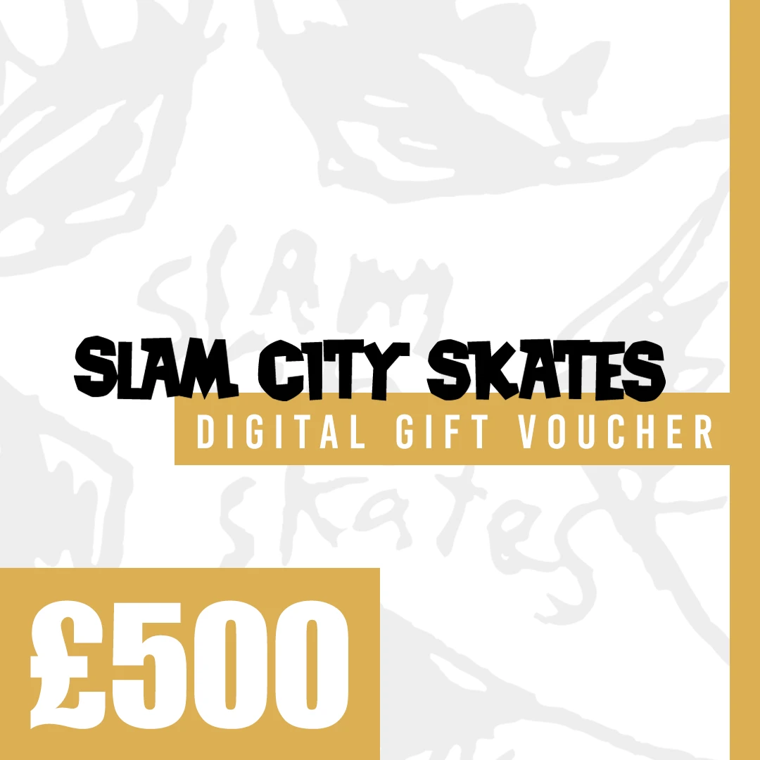 Slam City Skates £500 Digital Gift Voucher Card 1 Slam City Skates £500 Digital Gift Voucher Card