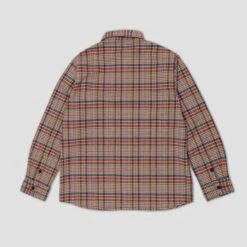 Dancer Double Pocket Shirt Multi Check -Slam City Shop double pocket shirt multi check 004