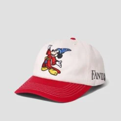 Butter Goods X Disney Fantasia 6 Panel Cap Natural / Cherry