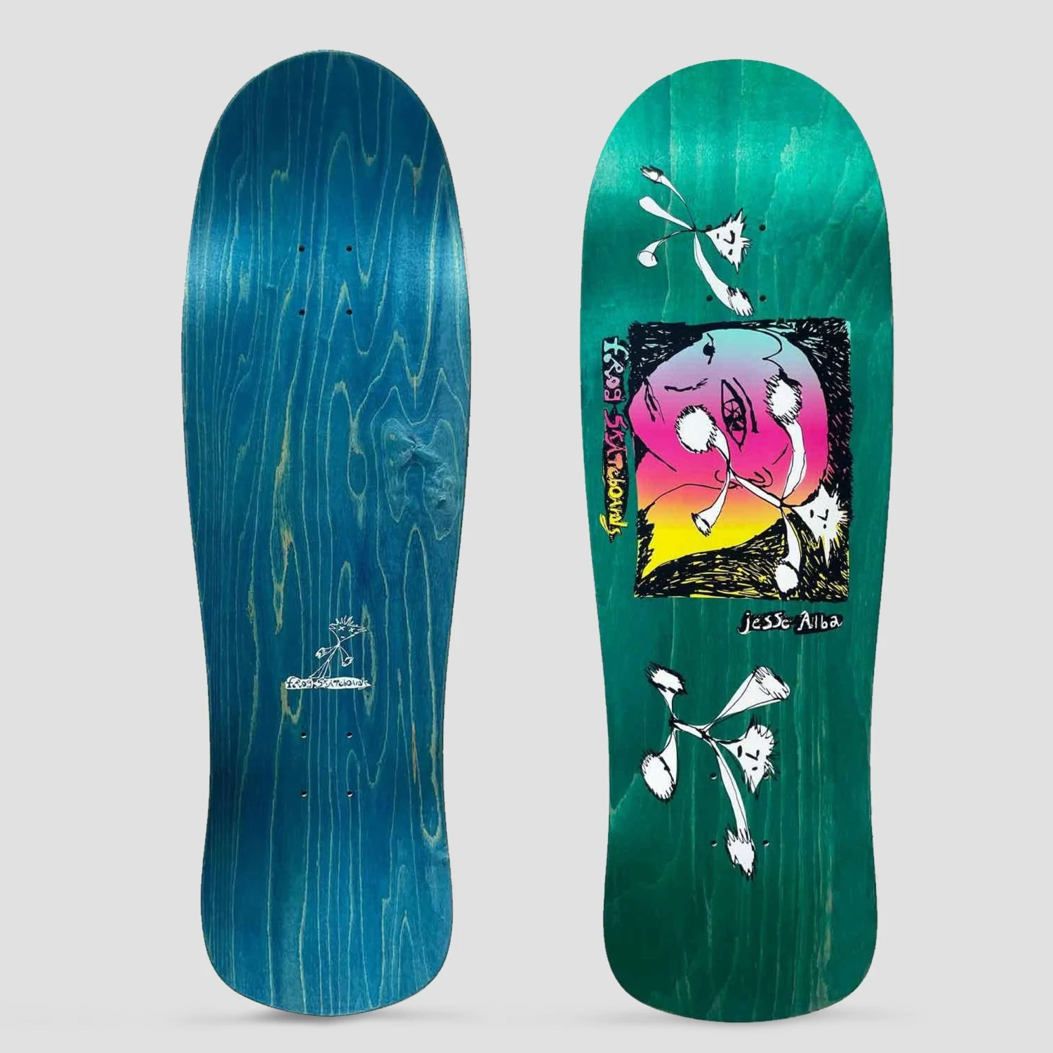 Frog 10.0 Jesse Alba Pro Shape Skateboard Deck 1 Frog 10.0 Jesse Alba Pro Shape Skateboard Deck