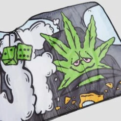 HUF Green Buddy Sunshade -Slam City Shop green buddy sunshade 004