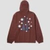 HUF H Stardust Jacket Eggplant