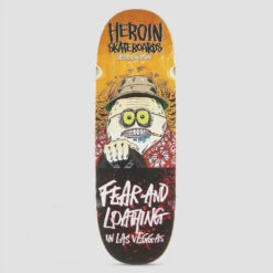 Heroin 10.4 Fear And Loathing Skateboard Deck