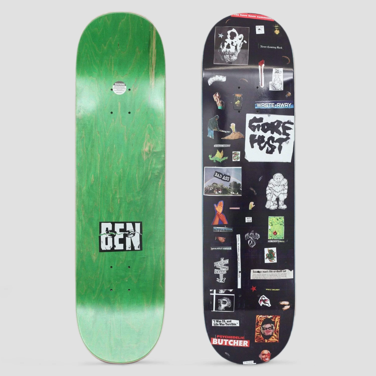 Hockey 8.25 Kadow Summoned Skateboard Deck Black 1 Hockey 8.25 Kadow Summoned Skateboard Deck Black