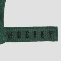 Hockey Embossed Hat Forest Canvas -Slam City Shop hockey emb cap grn 03