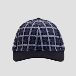 Hockey Plaid Cap Black -Slam City Shop hockey plaid cap 03