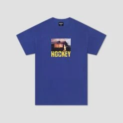 Hockey Windows Up T-Shirt True Blue