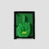 Huf Pin Art Sculpture Huf Green