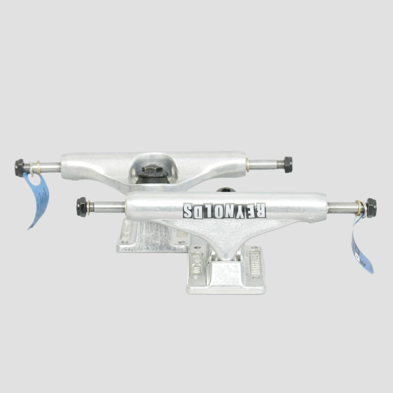 Independent 129 Reynolds Block Mid Hollow Skateboard Trucks Silver (Pair) 1 Independent 129 Reynolds Block Mid Hollow Skateboard Trucks Silver (Pair)