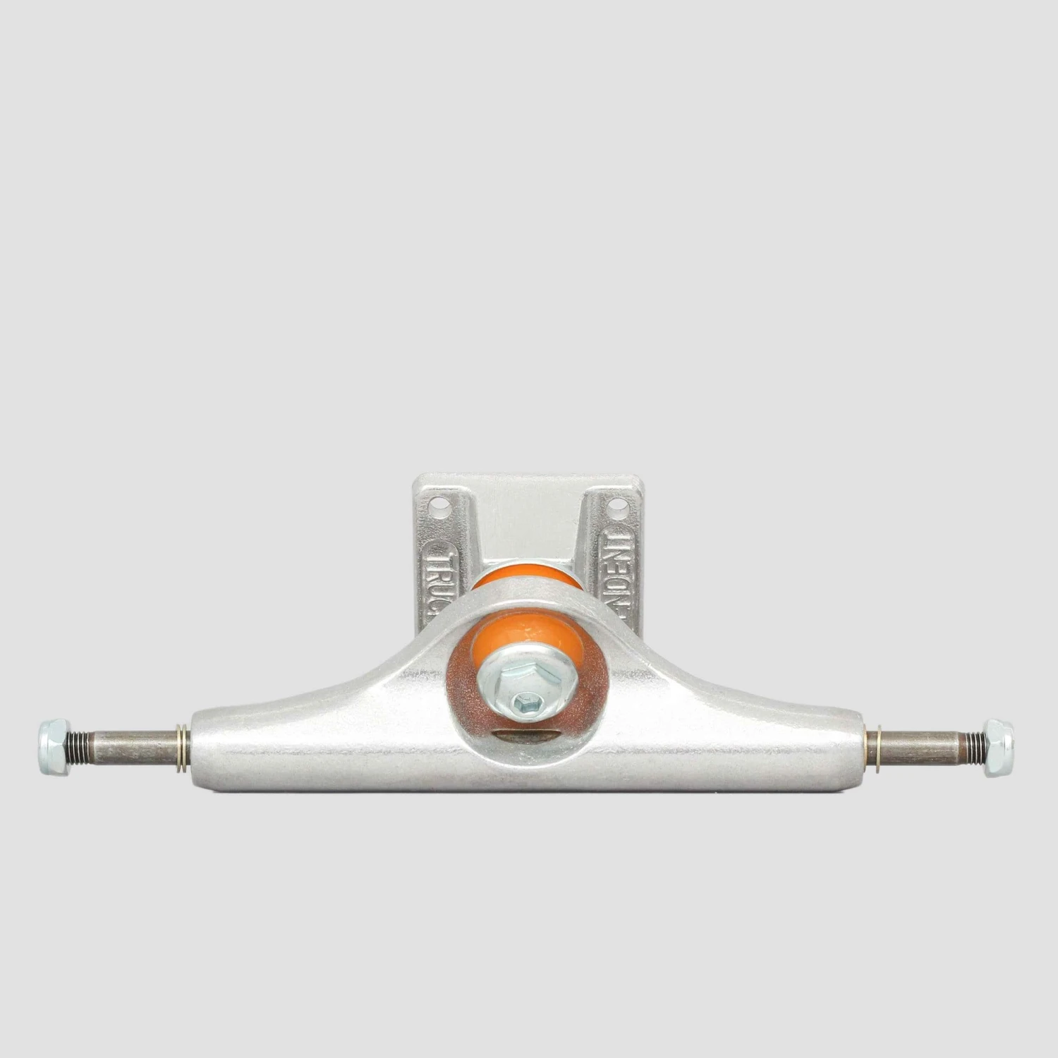 Independent 144 Mid Skateboard Trucks Polished Silver (Pair) 3 Independent 144 Mid Skateboard Trucks Polished Silver (Pair) - Image 3