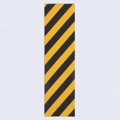 Jessup 9 Colour Skateboard Griptape Black / Yellow Stripe