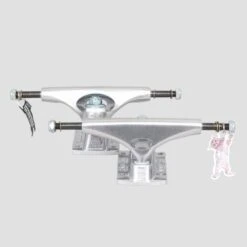 Krux 8 K5 Polished Standard Skateboard Trucks Silver (Pair)