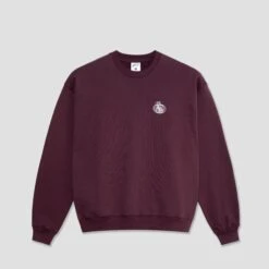 Last Resort AB Atlas Monogram Crew Plum