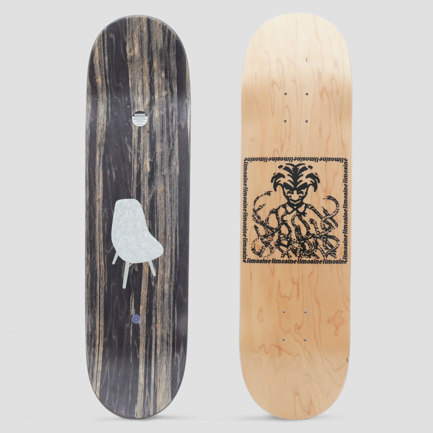 Limosine 8.5 Snake Pit Slick Bottom Skateboard Deck 1 Limosine 8.5 Snake Pit Slick Bottom Skateboard Deck