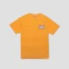 Passport X Evisen Logo Lock Up T-Shirt Orange Sorbet