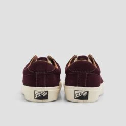 Last Resort AB VM001 LO Suede Skate Shoes Fig Red / White -Slam City Shop lr vm001 lo su fig 04