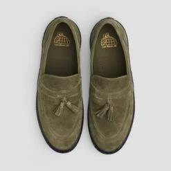 Last Resort AB VM005 Loafer Skate Shoes New Olive / Black -Slam City Shop lr vm005 new olive 03
