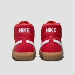 Nike SB Zoom Blazer Mid Skate Shoes University Red / White / White -Slam City Shop nike sb blazer mid uni red 001