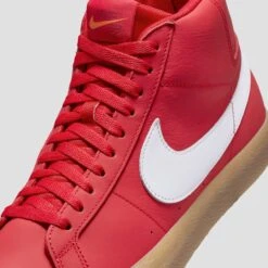 Nike SB Zoom Blazer Mid Skate Shoes University Red / White / White -Slam City Shop nike sb blazer mid uni red 006