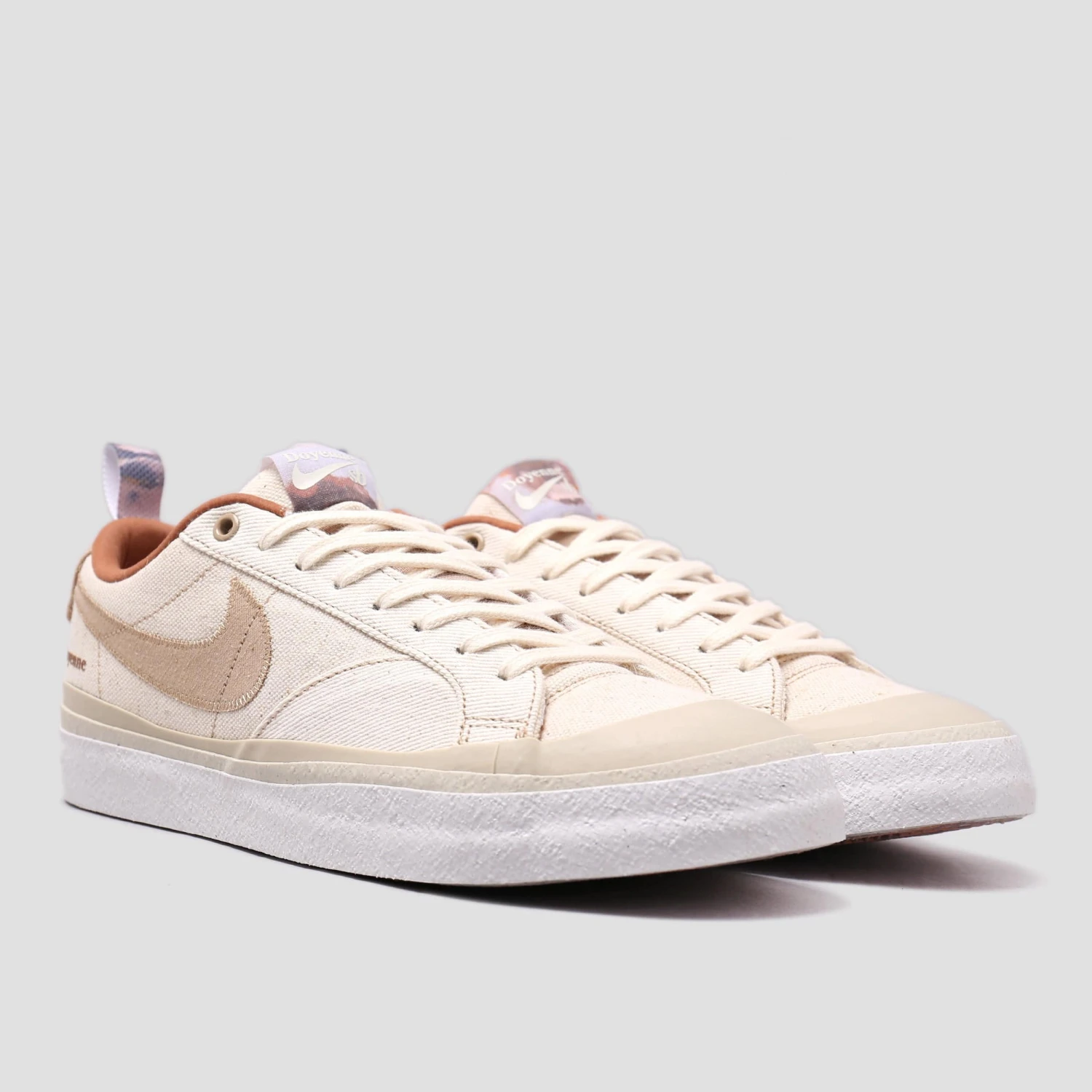 Nike SB X Doyenne Blazer Low QS Shoes Coconut Milk / Rattan Limestone 3 Nike SB X Doyenne Blazer Low QS Shoes Coconut Milk / Rattan Limestone - Image 3