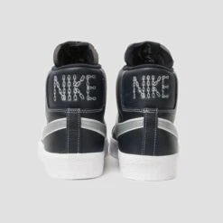 Nike SB Zoom Blazer Mid MS QS Blackened Blue / Wolf Grey -Slam City Shop nike sb footwear nike sb zoom blazer mid ms qs blackened blue wolf grey 30162694733894