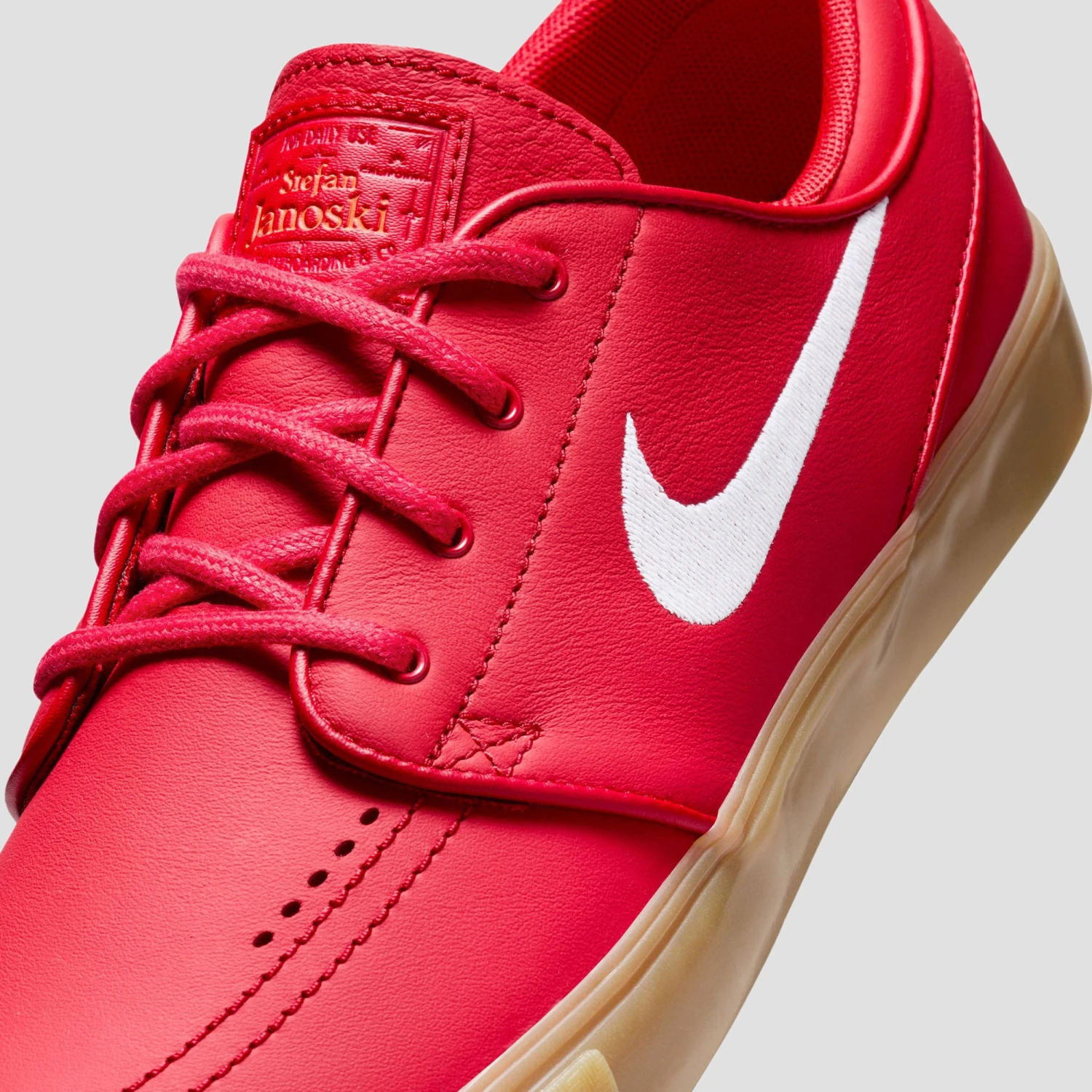 Nike SB Zoom Stefan Janoski Skate Shoes University Red / White / University Red 5 Nike SB Zoom Stefan Janoski Skate Shoes University Red / White / University Red - Image 5