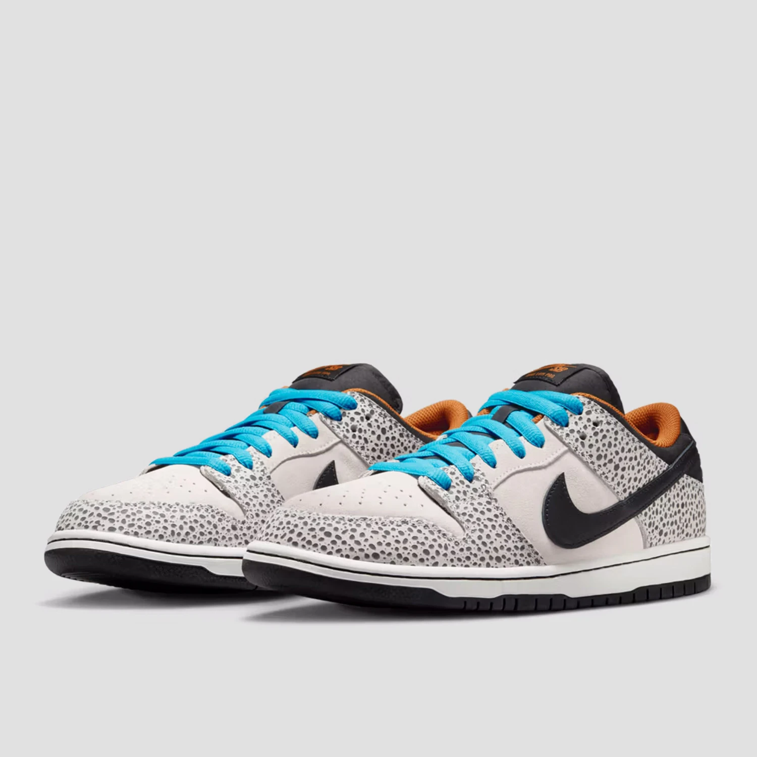 Nike SB Electric Pack Dunk Low Pro Electric Skate Shoes Phantom / Black / Monarch 2 Nike SB Electric Pack Dunk Low Pro Electric Skate Shoes Phantom / Black / Monarch - Image 2