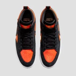 Nike SB React Leo Skate Shoes Black / Orange 9 Nike SB React Leo Skate Shoes Black / Orange -Slam City Shop nike sb react leo blk org 004