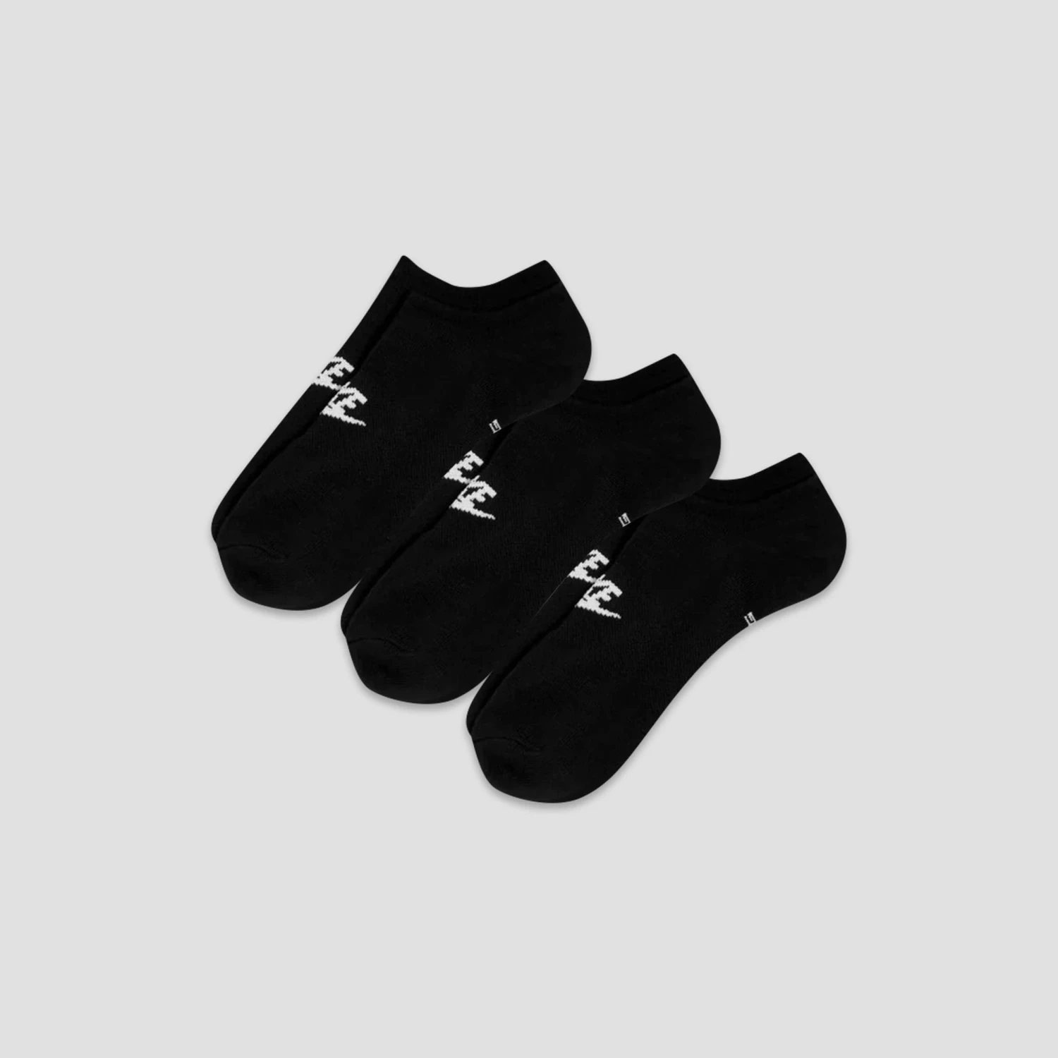 Nike Everyday Essential No-Show Socks Black (3 Pairs) 1 Nike Everyday Essential No-Show Socks Black (3 Pairs)