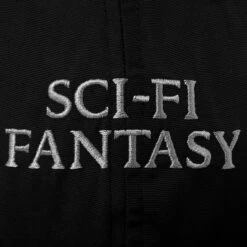 Sci-Fi Fantasy Nylon Logo Cap Black -Slam City Shop nylon logo cap black 003