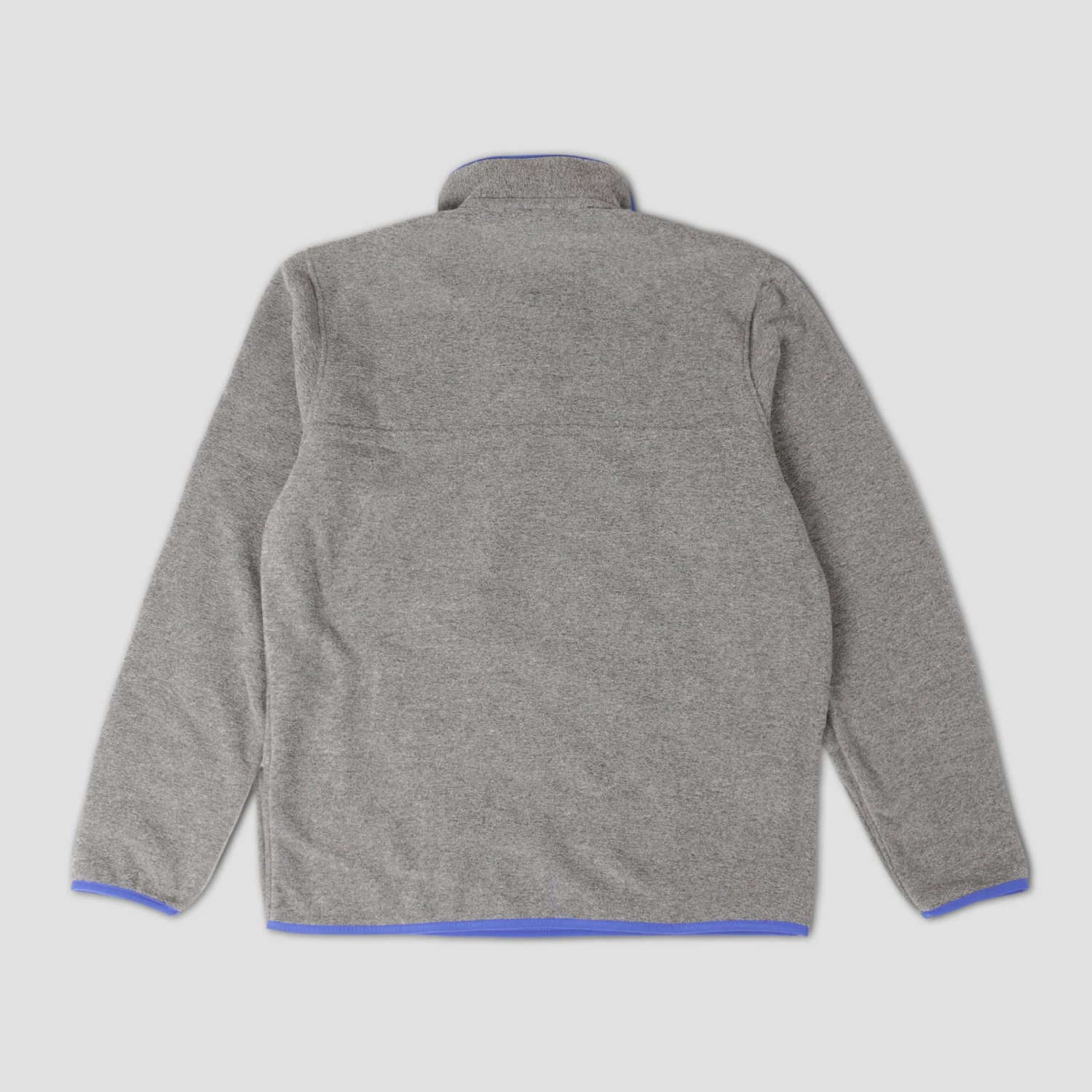 Patagonia Lightweight Synchilla Snap T Fleece Pullover Nickel / Passage Blue 4 Patagonia Lightweight Synchilla Snap T Fleece Pullover Nickel / Passage Blue - Image 4