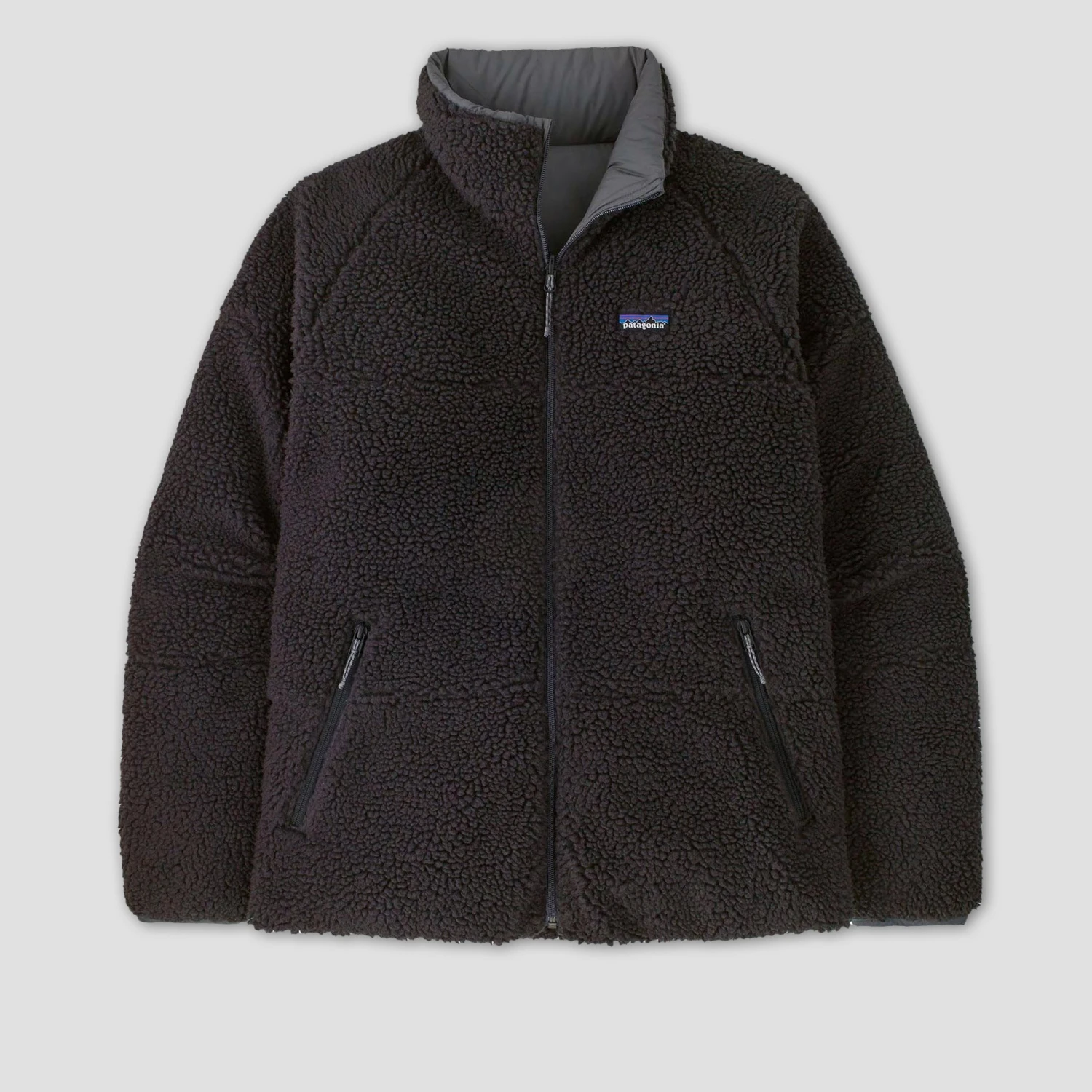 Patagonia Reversible Silent Down Jacket Forge Grey 2 Patagonia Reversible Silent Down Jacket Forge Grey - Image 2