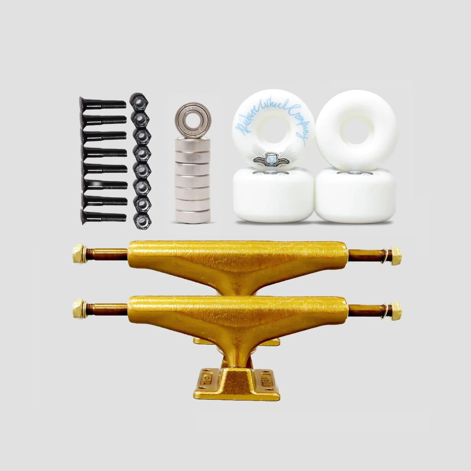 Picture Wheel Company Gold Undercarriage Kit 5.25" (7.75"- 8.25") 1 Picture Wheel Company Gold Undercarriage Kit 5.25" (7.75"- 8.25")