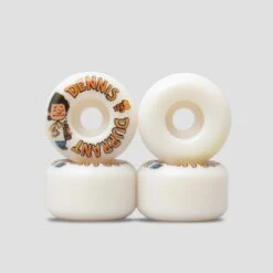 Picture 54mm Dennis Durrant Gang Conical Skateboard Wheels