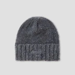 Polar Fluffy Beanie Grey Blue