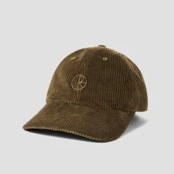 Polar Stroke Logo Cord Cap Brass -Slam City Shop polar cap polar stroke logo cord cap brass 30326242443334