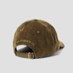 Polar Stroke Logo Cord Cap Brass -Slam City Shop polar cap polar stroke logo cord cap brass 30326242476102