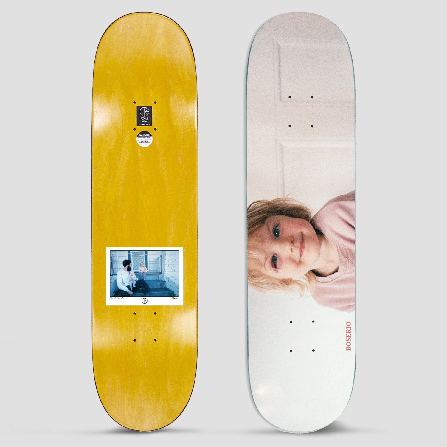 Polar 8.0 Nick Boserio Run Cleo Skateboard Deck 1 Polar 8.0 Nick Boserio Run Cleo Skateboard Deck